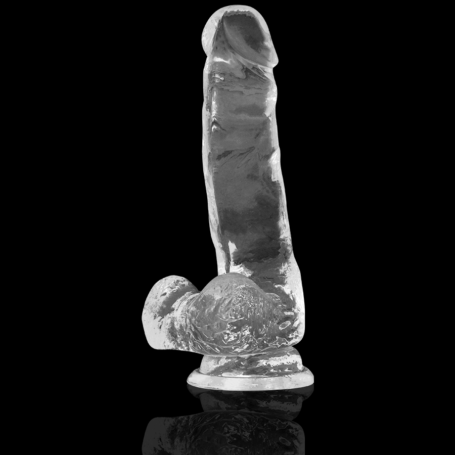 X RAY - CLEAR COCK WITH BALLS 18.5 CM -O- 3.8 CM - 53Xshop