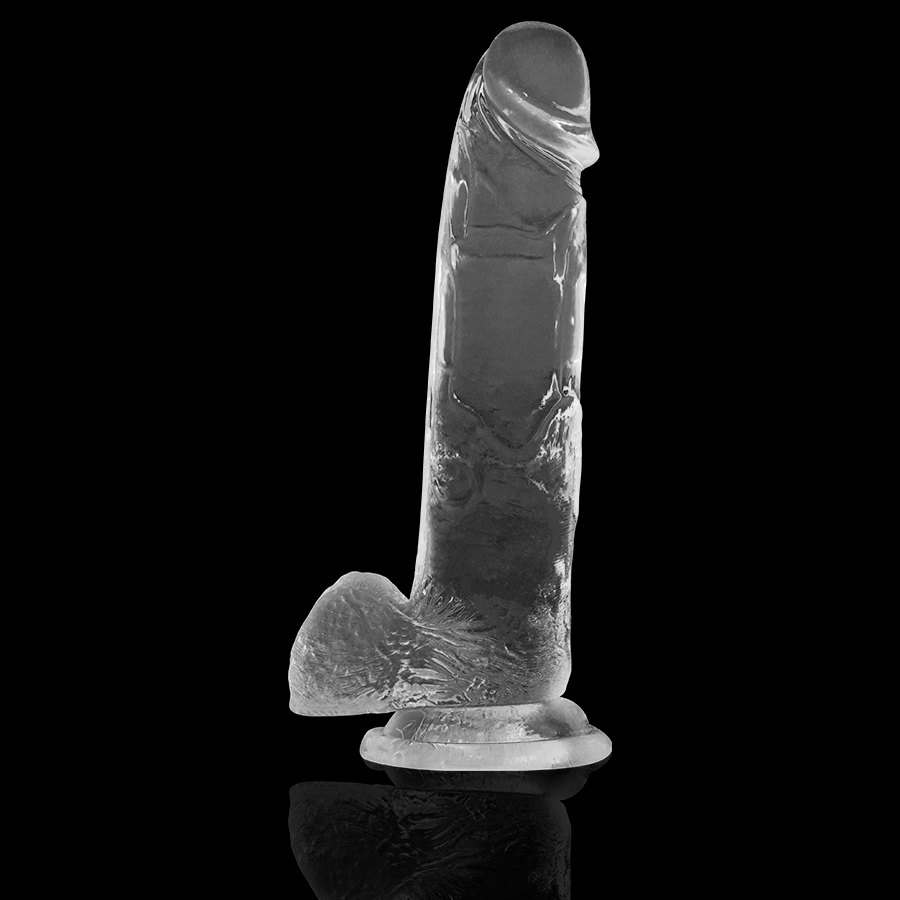 X RAY - CLEAR COCK WITH BALLS 22 CM -O- 4.6 CM - 53Xshop