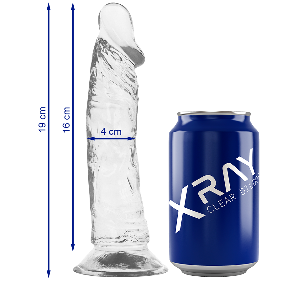 X RAY - CLEAR COCK 19 CM -O- 4 CM - 53Xshop