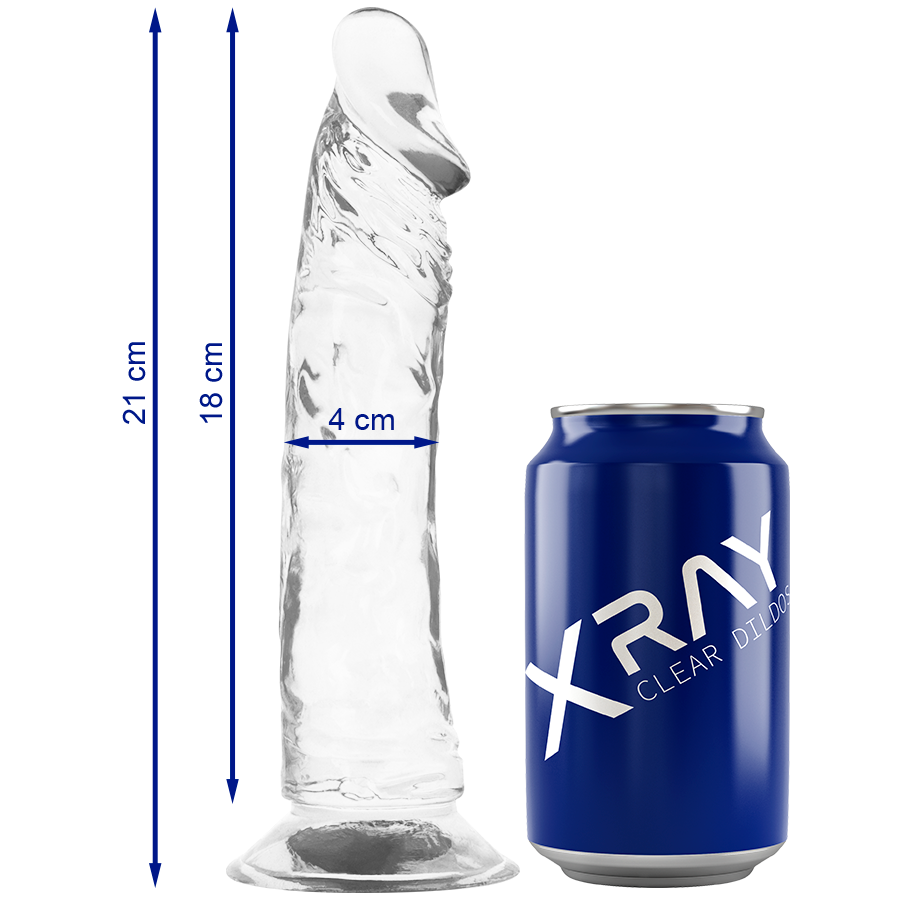 X RAY - CLEAR COCK 21 CM -O- 4 CM - 53Xshop