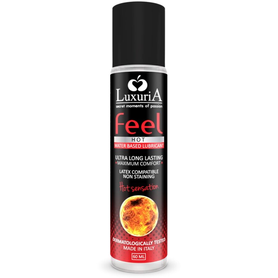 INTIMATELINE - LUXURIA FEEL HOT SENSATION WATER BASED LUBRICANT 60 ML - 53Xshop