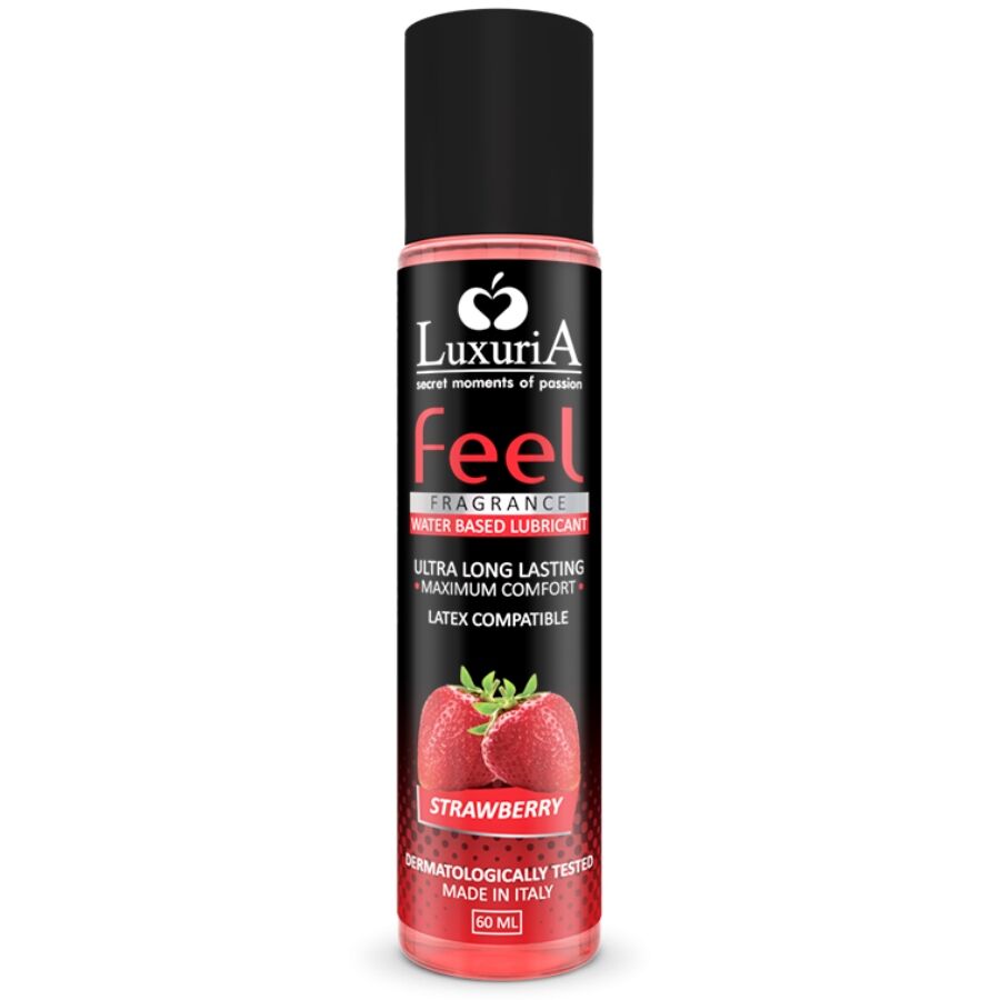 INTIMATELINE - LUXURIA FEEL STRAWBERRY WATER BASED LUBRICANT 60 ML - 53Xshop