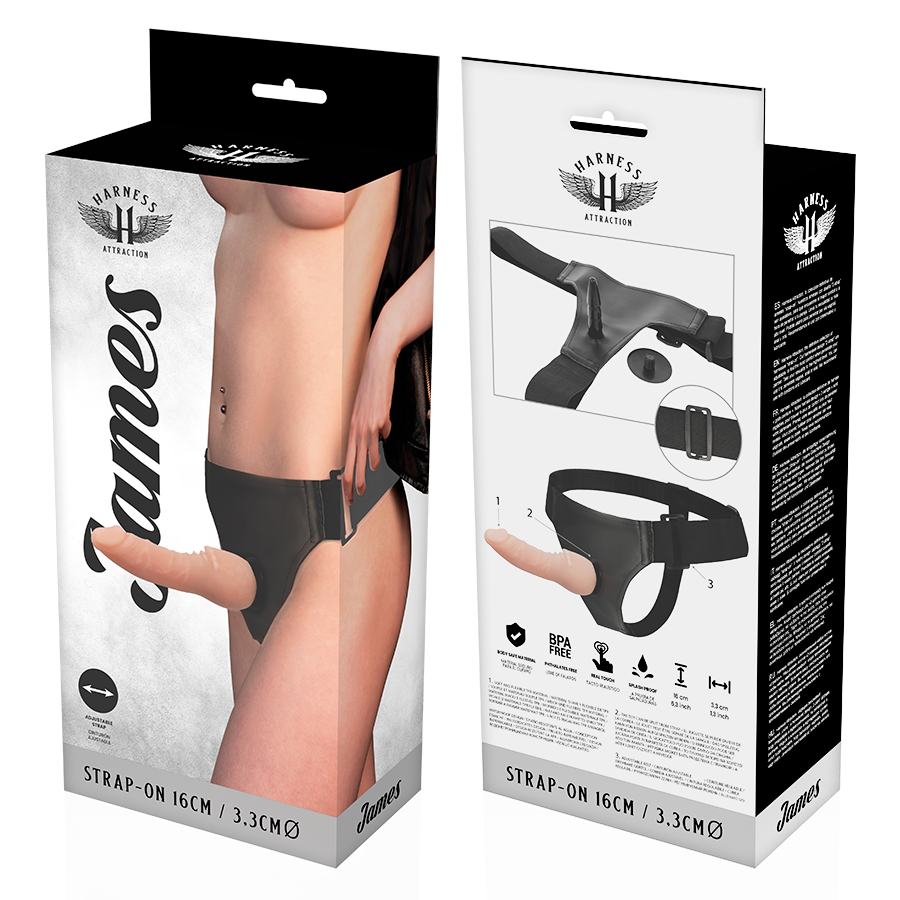 HARNESS ATTRACTION - JAMES 16 CM -O- 3.3 CM - 53Xshop