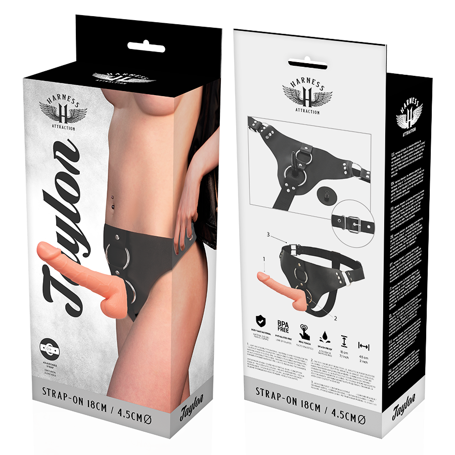 HARNESS ATTRACTION - RNES TAYLOR DELUXE 18 CM -O- 4.5 CM - 53Xshop