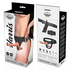 HARNESS ATTRACTION - HARRIS DOUBLE PENETRACI N WITH VIBRATION 18 CM -O- 3.5 CM - 53Xshop