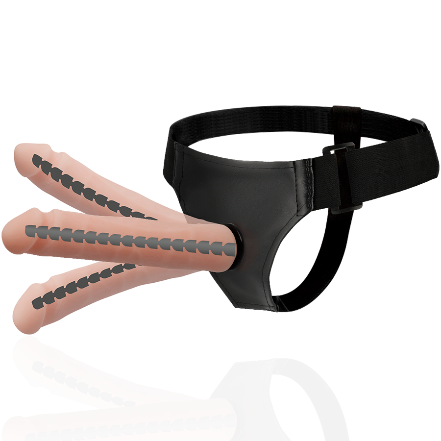 HARNESS ATTRACTION - DERICK ARTICULABLE FLESH 22.5 CM -O- 4.5 CM - 53Xshop