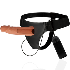 HARNESS ATTRACTION - WILLIAN HOLLOW RNES WITH VIBRATOR 17 CM -O- 4.5 CM - 53Xshop