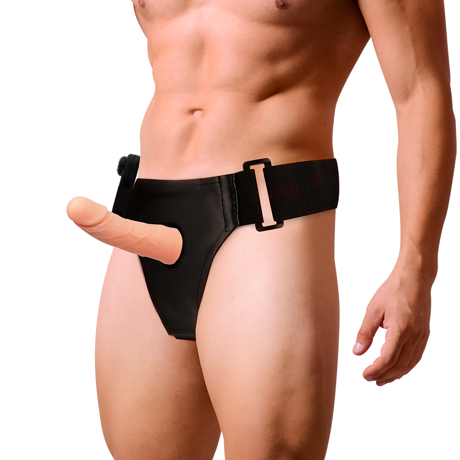 HARNESS ATTRACTION - RNES HOLLOW FRAMES WITH VIBRATOR 15 CM -O- 5 CM - 53Xshop