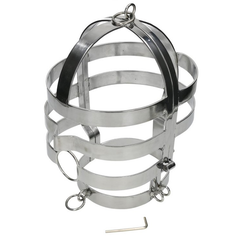 METAL HARD - MASK WITH STEEL NECKLACE - 53Xshop