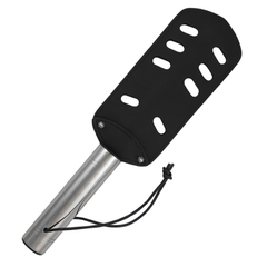 METAL HARD - THE PADDLE ORIGINAL LEATHER AND METAL - WITH HOLES - 53Xshop