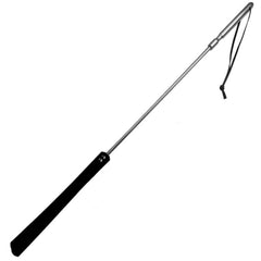 METAL HARD - ORIGINAL LEATHER AND METAL WHIP 70CM - 53Xshop
