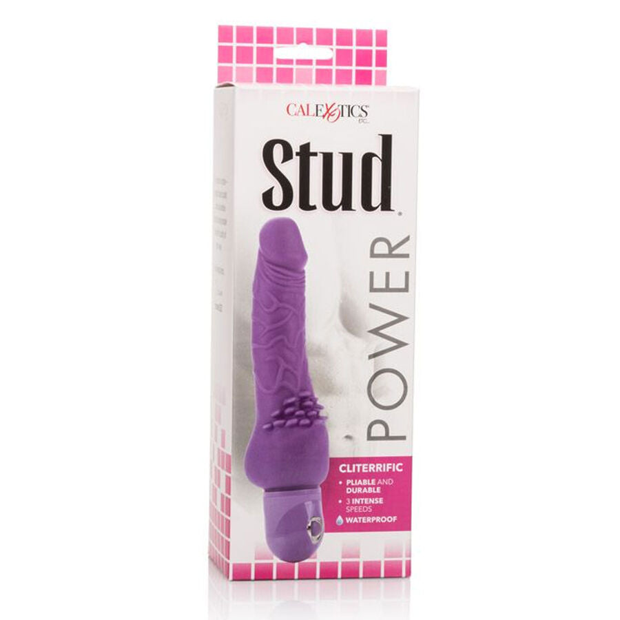 CALEXOTICS - POWER STUD CLITERRIFIC PURPLE VIBRATOR - 53Xshop
