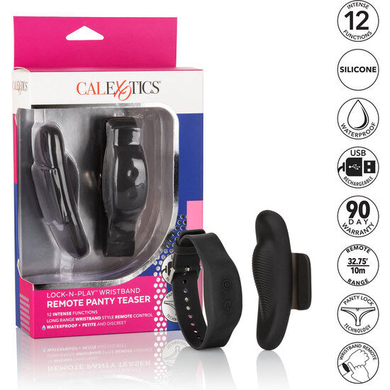 CALEXOTICS - WRISTBAND REMOTE PANTY TEASER - 53Xshop