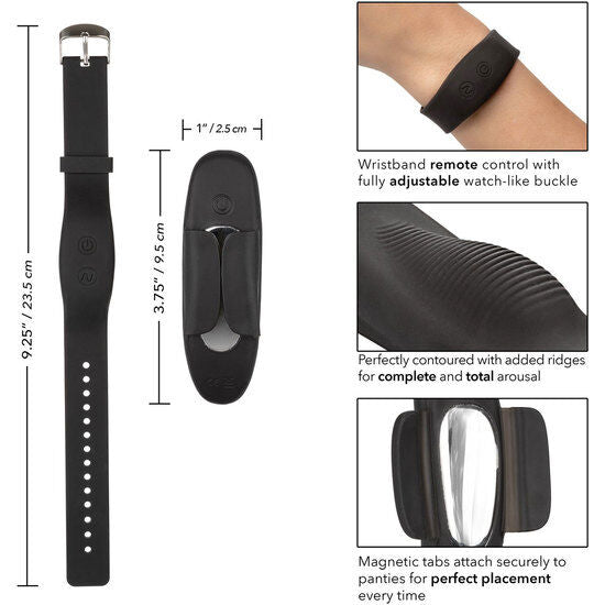 CALEXOTICS - WRISTBAND REMOTE PANTY TEASER - 53Xshop