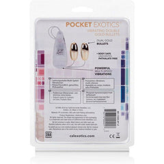 CALEXOTICS - VIBRATING BULLETS GOLD DUO - 53Xshop