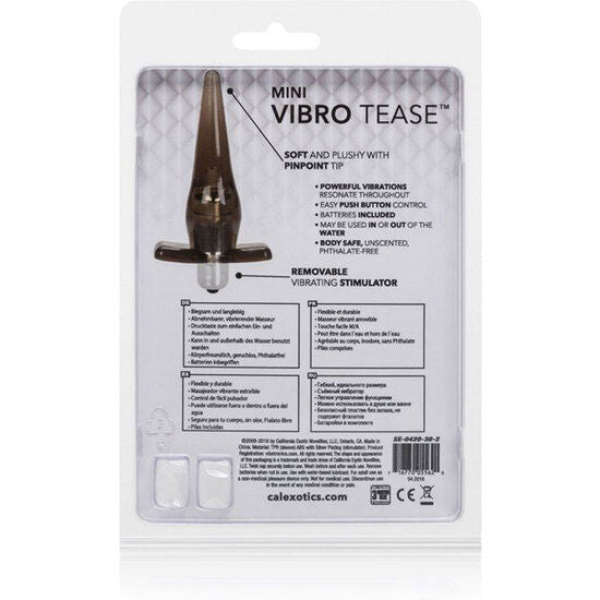 CALEXOTICS - MINI VIBRO TEASE BLACK - 53Xshop