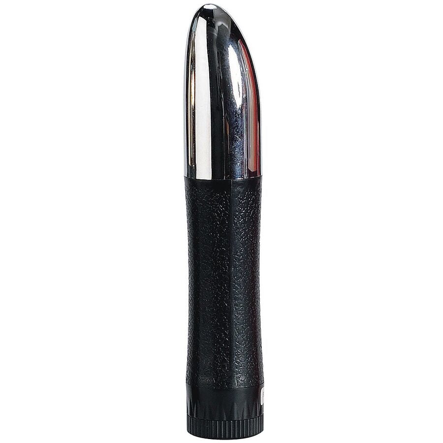 SEVEN CREATIONS - SILVER / BLACK VIBRATOR - 53Xshop