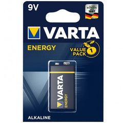 VARTA - ENERGY BATTERY  9V LR61 1 UNIT - 53Xshop