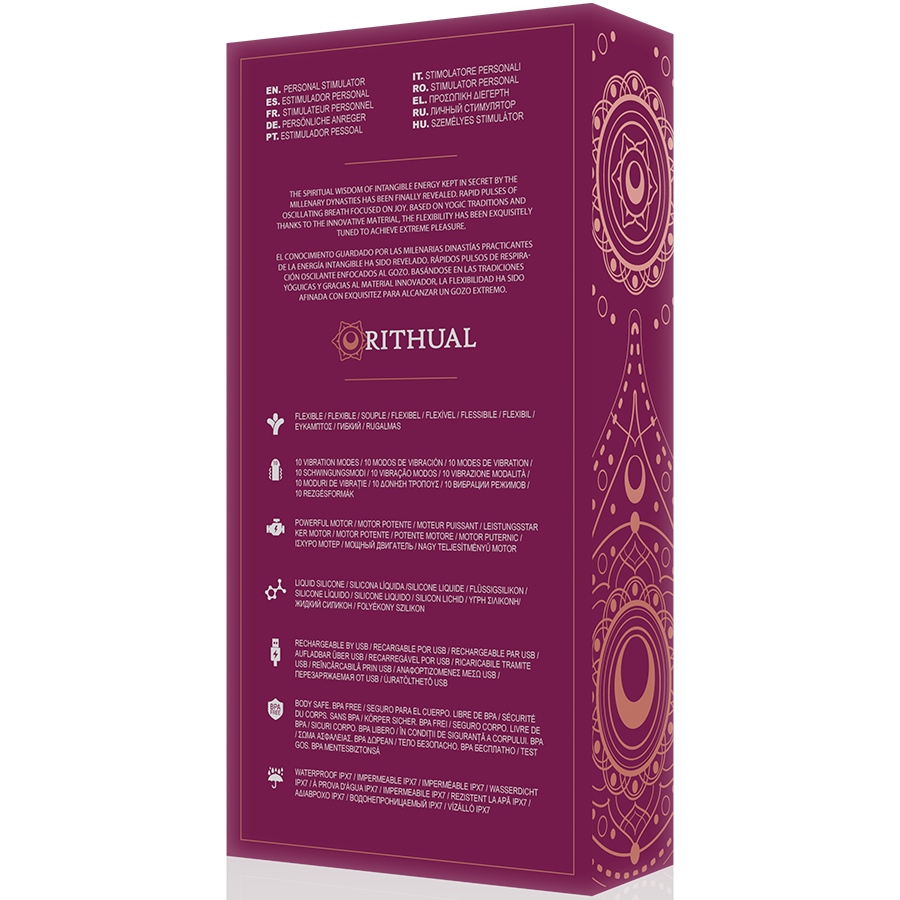 RITHUAL - ORCHID RECHARGEABLE G-POINT KRIYA STIMULATOR - 53Xshop