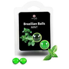 SECRETPLAY - 2 BRAZILIAN BALLS MINT - 53Xshop