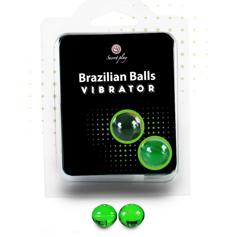SECRETPLAY - 2 SHOCK BRAZILIAN BALLS SET - 53Xshop