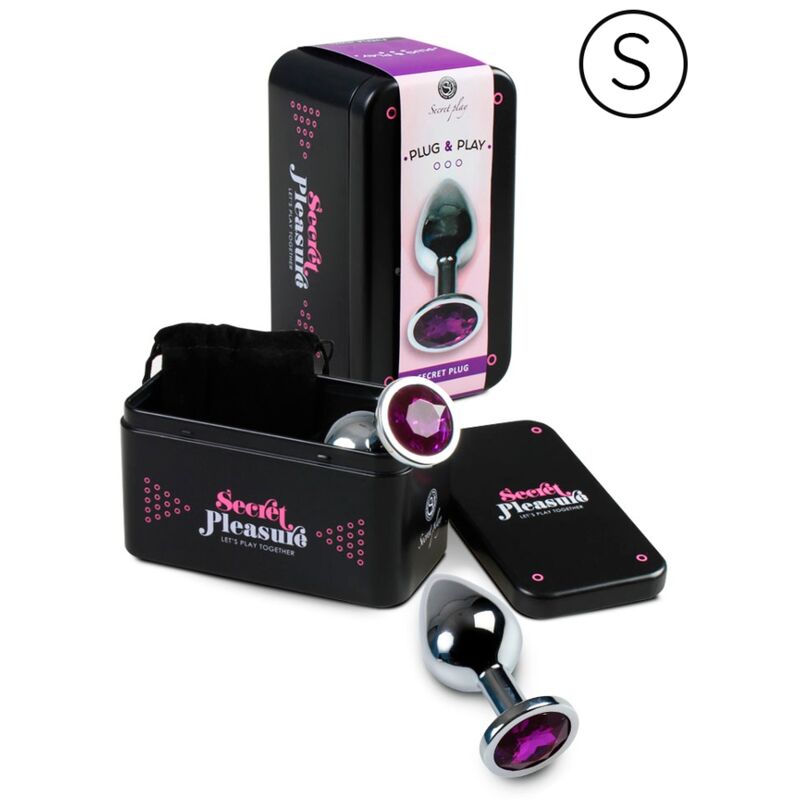 SECRETPLAY - ANAL PLUG LILA S - 53Xshop