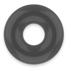 POWERING - SUPER FLEXIBLE AND RESISTANT PENIS RING 3.5CM BLACK - 53Xshop