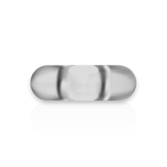 POWERING - SUPER FLEXIBLE AND RESISTANT PENIS RING 3.5CM CLEAR - 53Xshop