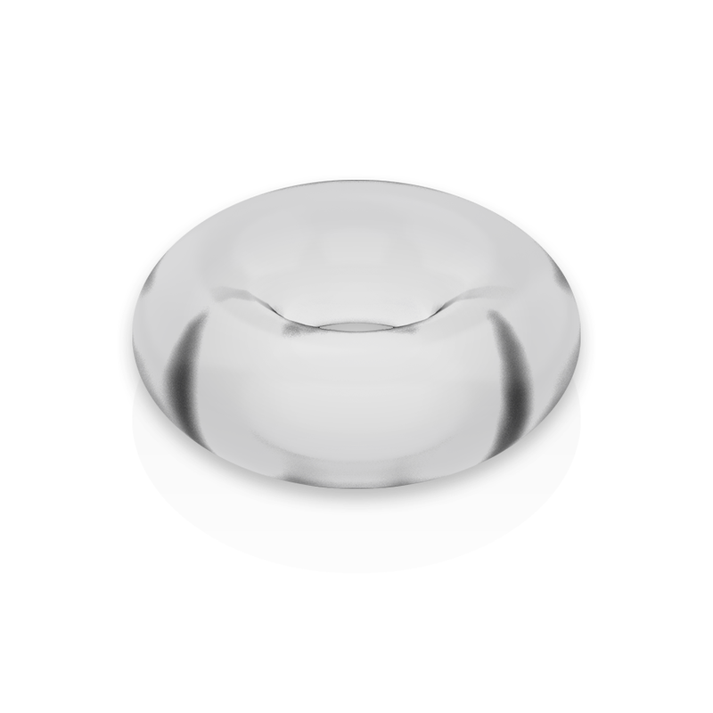 POWERING - SUPER FLEXIBLE AND RESISTANT PENIS RING 3.5CM CLEAR - 53Xshop