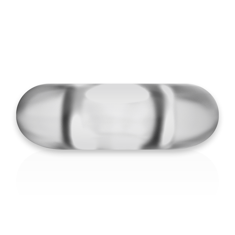 POWERING - SUPER FLEXIBLE AND RESISTANT PENIS RING 4.5CM CLEAR - 53Xshop