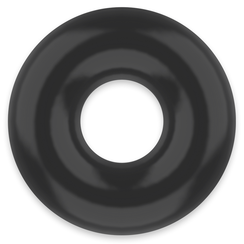 POWERING - SUPER FLEXIBLE AND RESISTANT PENIS RING 5CM PR03 BLACK - 53Xshop