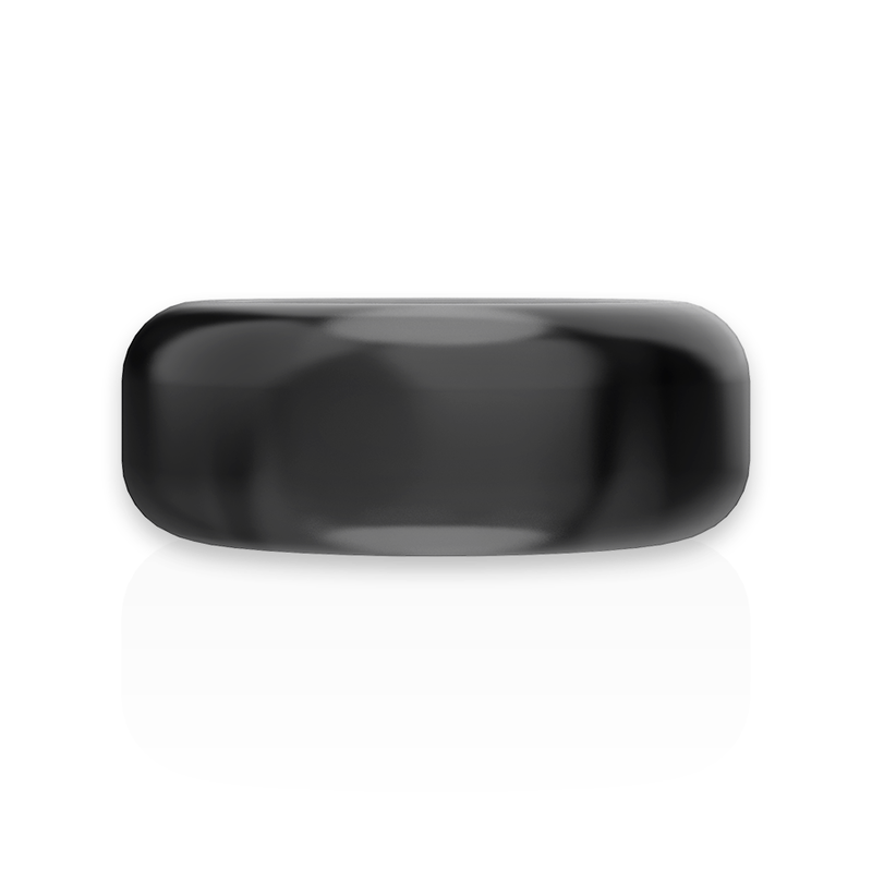 POWERING - SUPER FLEXIBLE AND RESISTANT PENIS RING 3.8CM PR04 BLACK - 53Xshop