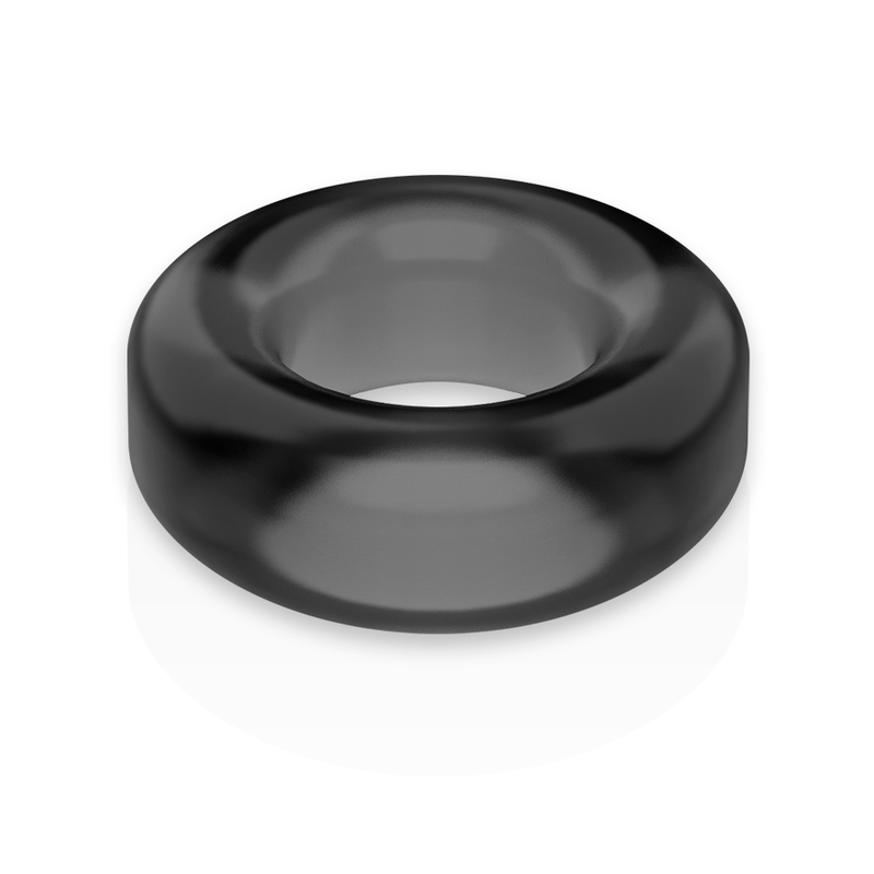 POWERING - SUPER FLEXIBLE AND RESISTANT PENIS RING 3.8CM PR04 BLACK - 53Xshop