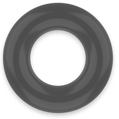 POWERING - SUPER FLEXIBLE AND RESISTANT PENIS RING 3.8CM PR04 BLACK - 53Xshop
