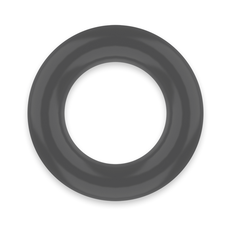 POWERING - SUPER FLEXIBLE AND RESISTANT PENIS RING 4.8CM PR05 BLACK - 53Xshop