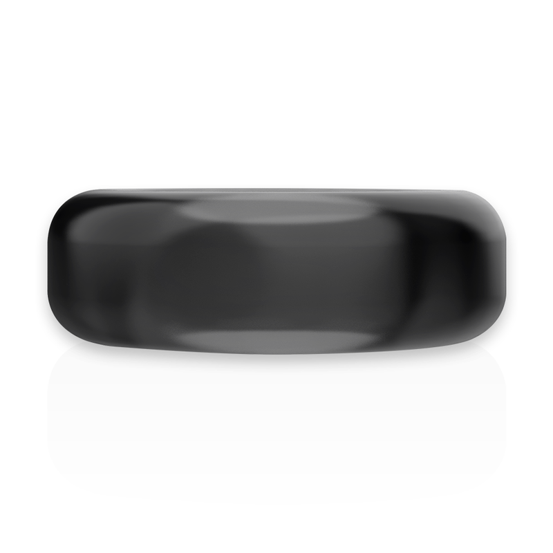 POWERING - SUPER FLEXIBLE AND RESISTANT PENIS RING 4.8CM PR05 BLACK - 53Xshop