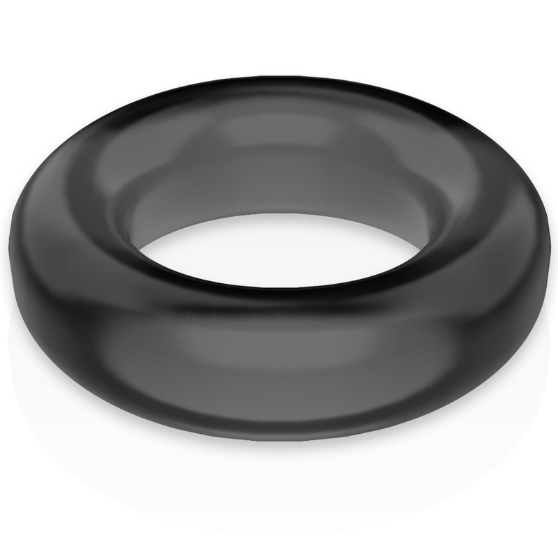 POWERING - SUPER FLEXIBLE AND RESISTANT PENIS RING 5.5CM PR06 BLACK - 53Xshop