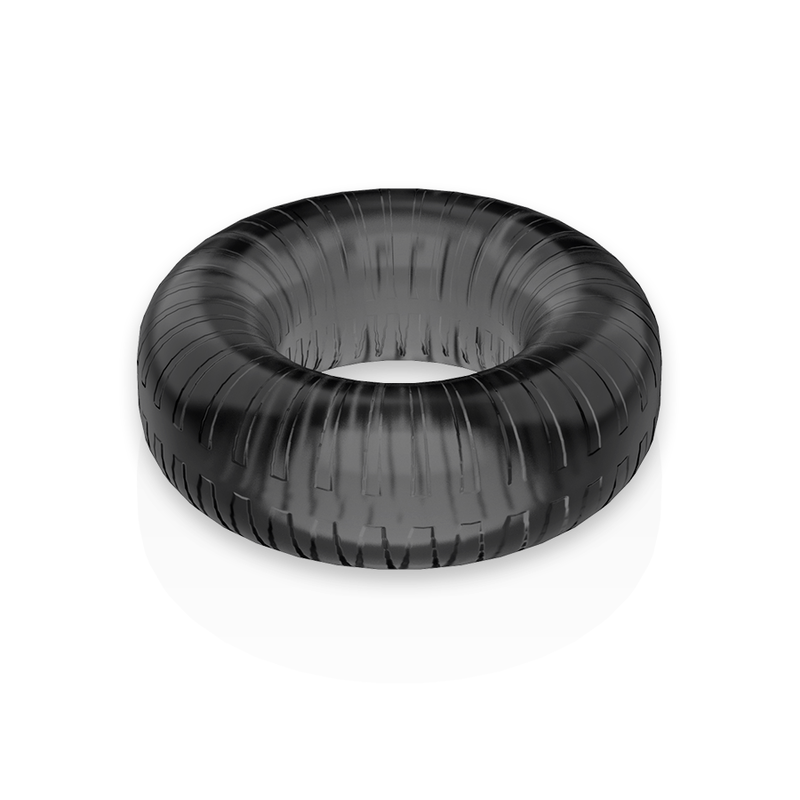 POWERING - SUPER FLEXIBLE AND RESISTANT PENIS RING 4.5CM PR07 BLACK - 53Xshop