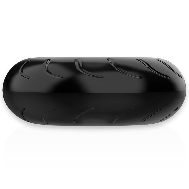 POWERING - SUPER FLEXIBLE AND RESISTANT PENIS RING 5CM PR08 BLACK - 53Xshop