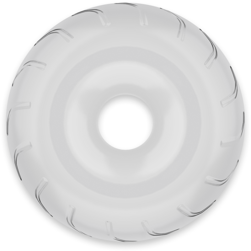 POWERING - SUPER FLEXIBLE AND RESISTANT PENIS RING 5CM PR08 CLEAR - 53Xshop