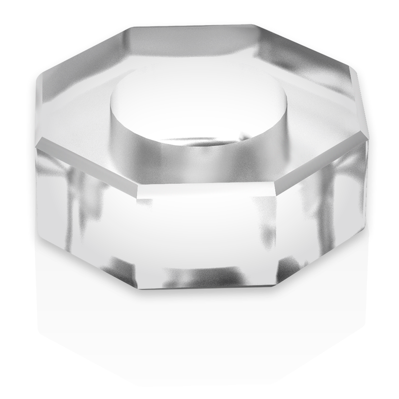 POWERING - SUPER FLEXIBLE AND RESISTANT PENIS RING 5CM PR10 CLEAR - 53Xshop