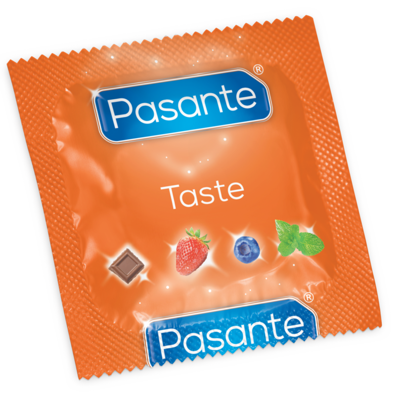 PASANTE - CONDOMS FLAVORS 3 UNITS - 53Xshop