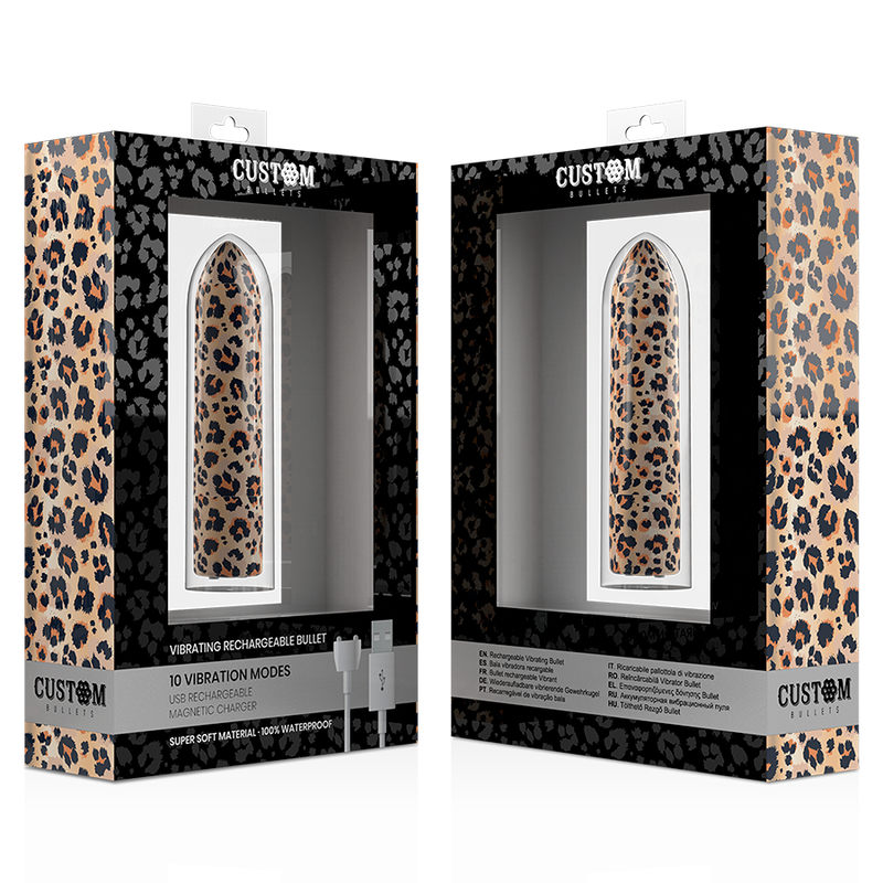 CUSTOM BULLETS - LEOPARD MAGNETIC 10 INTENSITIES - 53Xshop