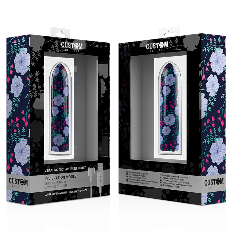CUSTOM BULLETS - SPRING MAGNETIC BULLET 10 INTENSITIES - 53Xshop