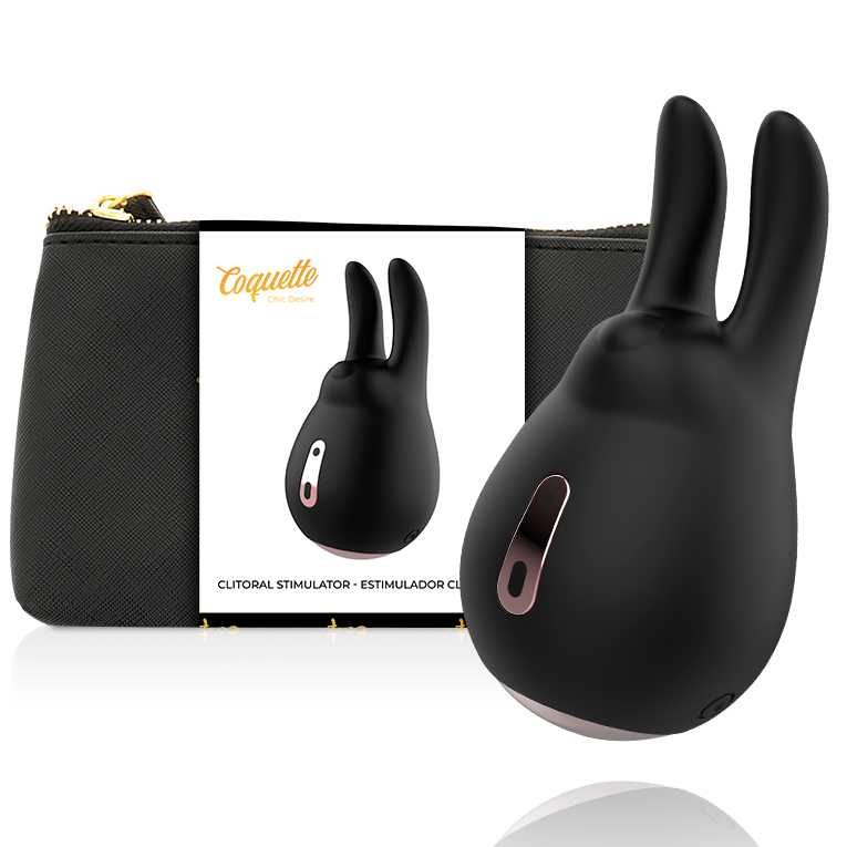 COQUETTE CHIC DESIRE - CLITORIAL STIMULATOR BLACK / GOLD - 53Xshop