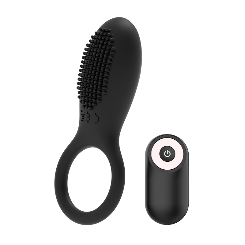 COQUETTE CHIC DESIRE - COCK RING REMOTE CONTROL RECHARGEABLE BLACK/ GOLD - 53Xshop