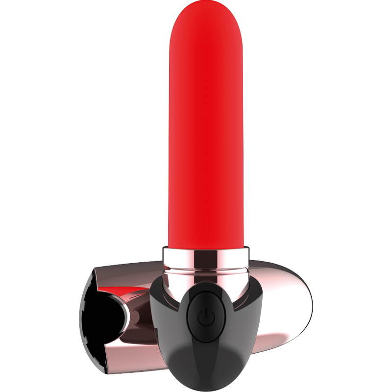 COQUETTE CHIC DESIRE - VIBRATOR RECHARGEABLE LIPSTICK BLACK/ GOLD - 53Xshop