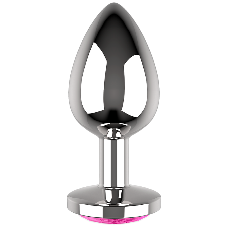 COQUETTE CHIC DESIRE - ANAL PLUG METAL PINK COLOR SIZE L 4 X 9 CM - 53Xshop