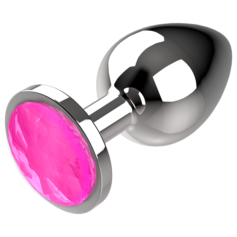 COQUETTE CHIC DESIRE - ANAL PLUG METAL PINK COLOR SIZE L 4 X 9 CM - 53Xshop