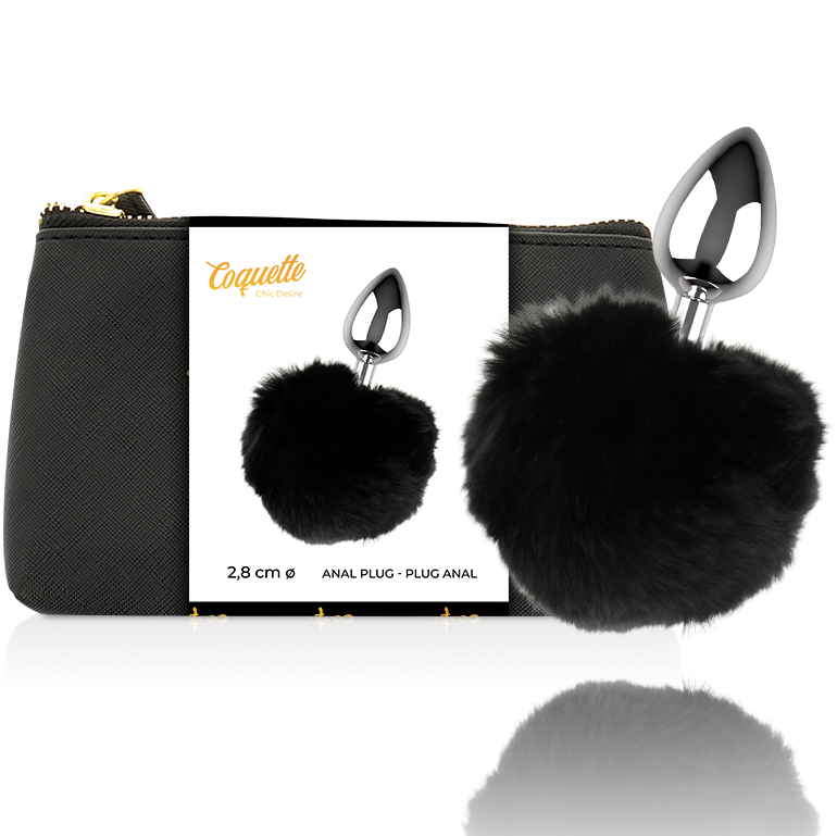 COQUETTE CHIC DESIRE - ANAL PLUG METAL SIZE L 2.8 X 4.1 CM - 53Xshop